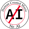 Human Created Music-No AI